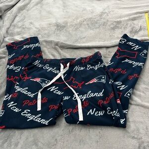 NFL New England Patriots Apparel Navy and Red Lounge Pants